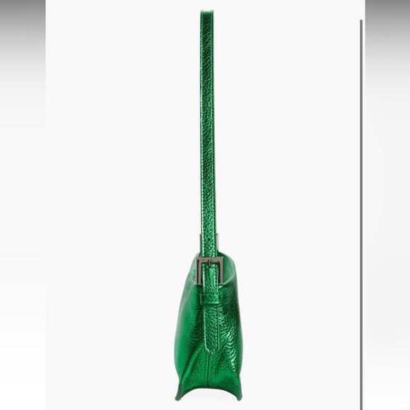 By Fair Dulce Long Metallic Leather Shoulder Bag green - Picture 6 of 16